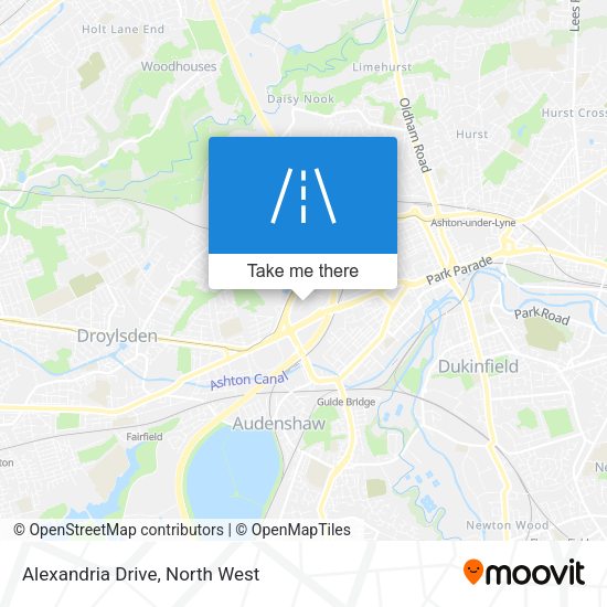 Alexandria Drive map