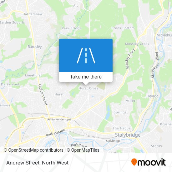 Andrew Street map