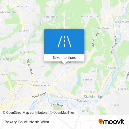 Bakery Court map