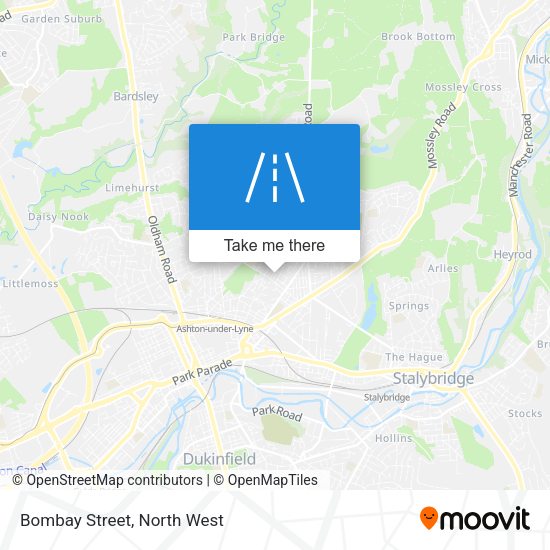 Bombay Street map