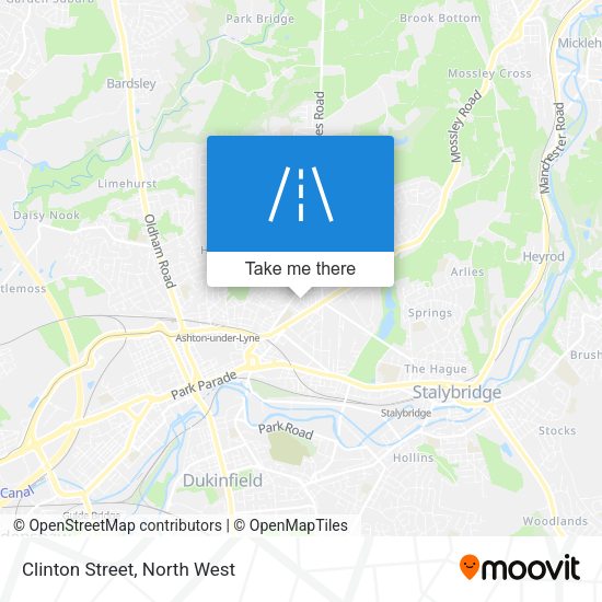 Clinton Street map