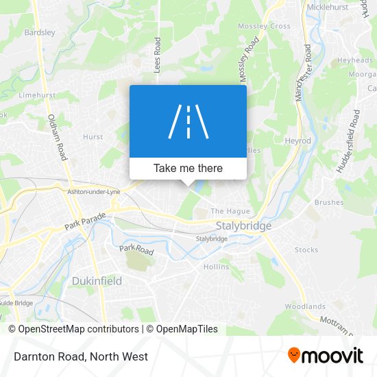 Darnton Road map