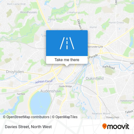 Davies Street map