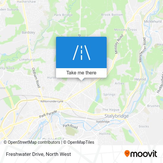 Freshwater Drive map