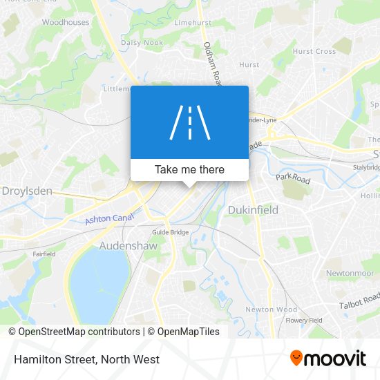 Hamilton Street map