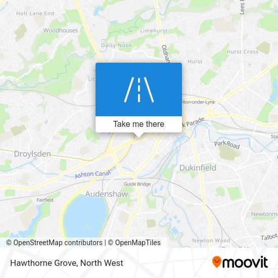 Hawthorne Grove map