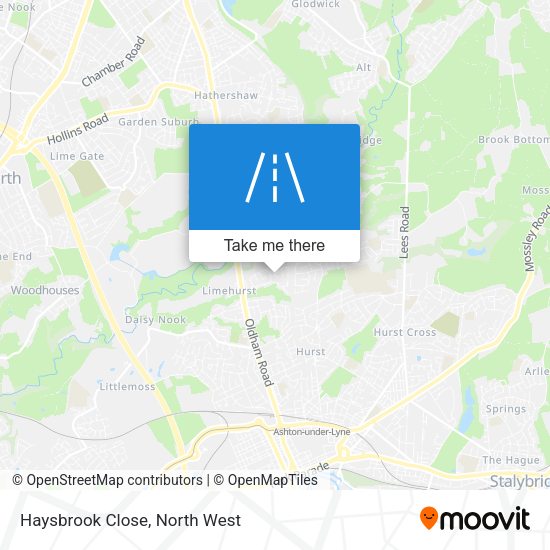 Haysbrook Close map