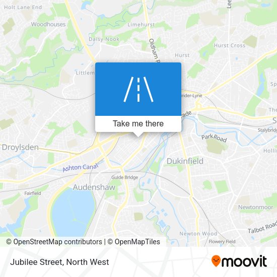Jubilee Street map