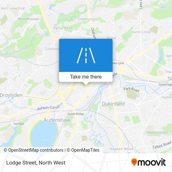 Lodge Street map