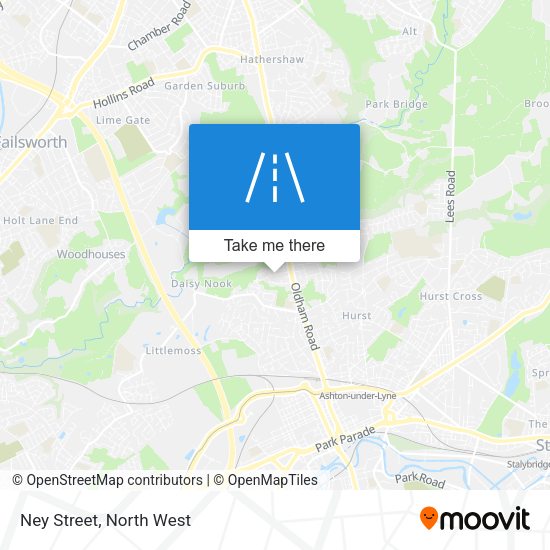 Ney Street map