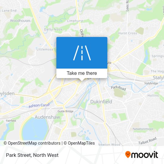 Park Street map