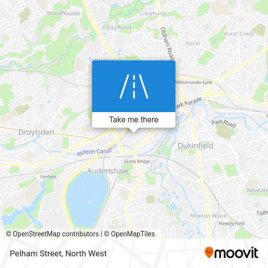 Pelham Street map
