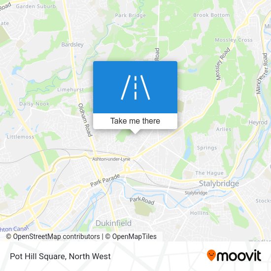 Pot Hill Square map