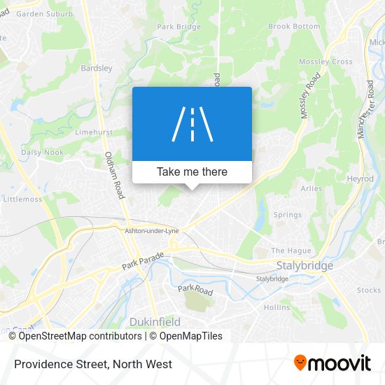 Providence Street map