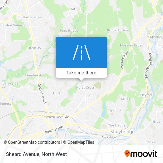 Sheard Avenue map