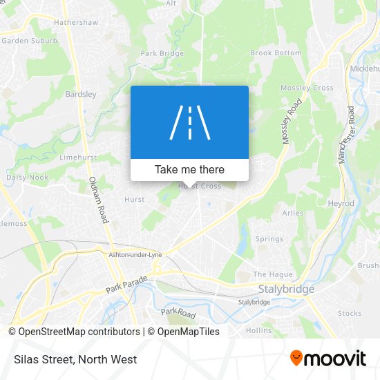 Silas Street map