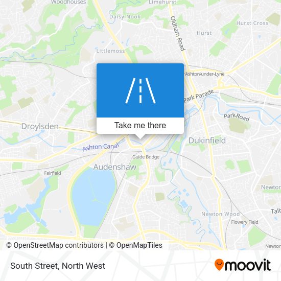 South Street map