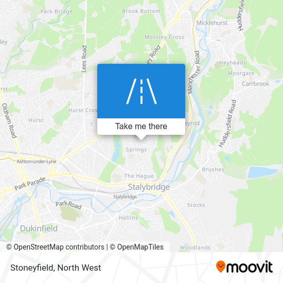 Stoneyfield map