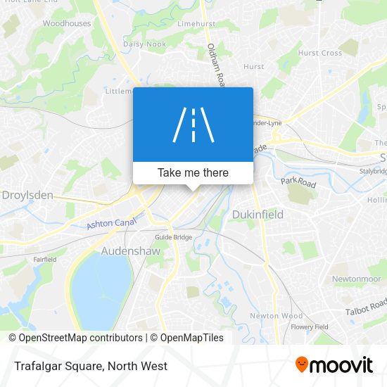 Trafalgar Square map
