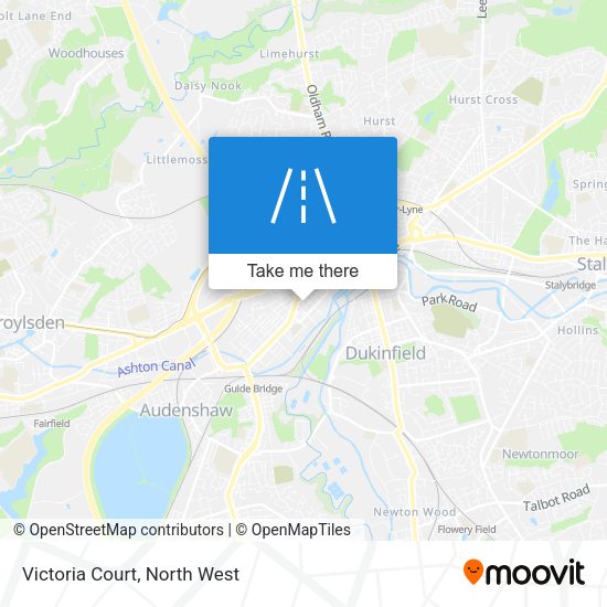 Victoria Court map