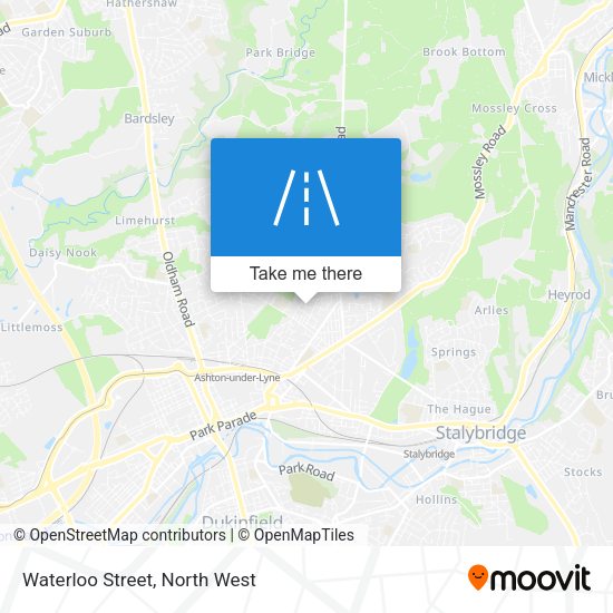 Waterloo Street map