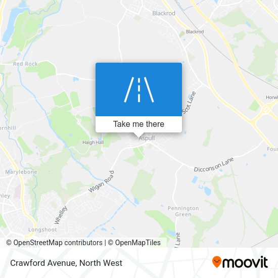 Crawford Avenue map