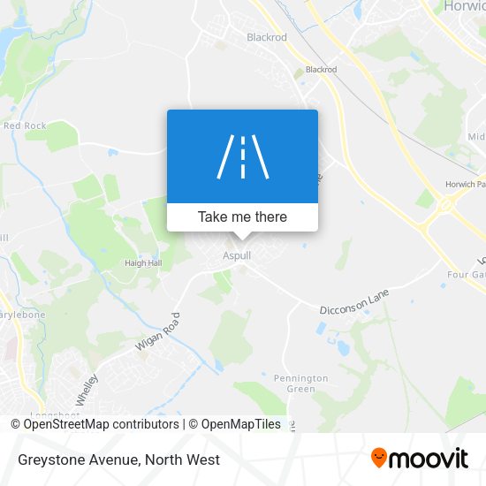Greystone Avenue map