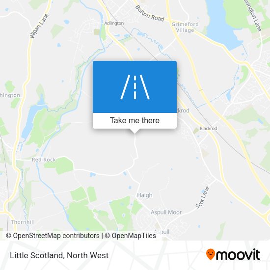 Little Scotland map