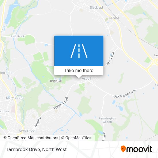 Tarnbrook Drive map