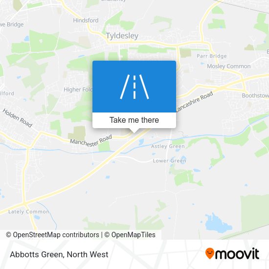 Abbotts Green map