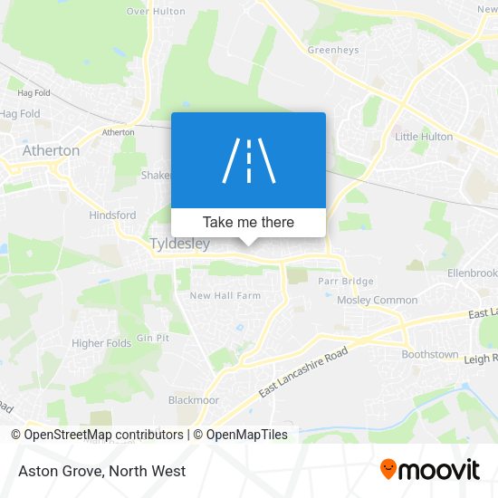 Aston Grove map