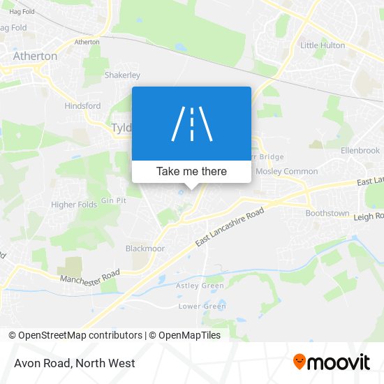 Avon Road map