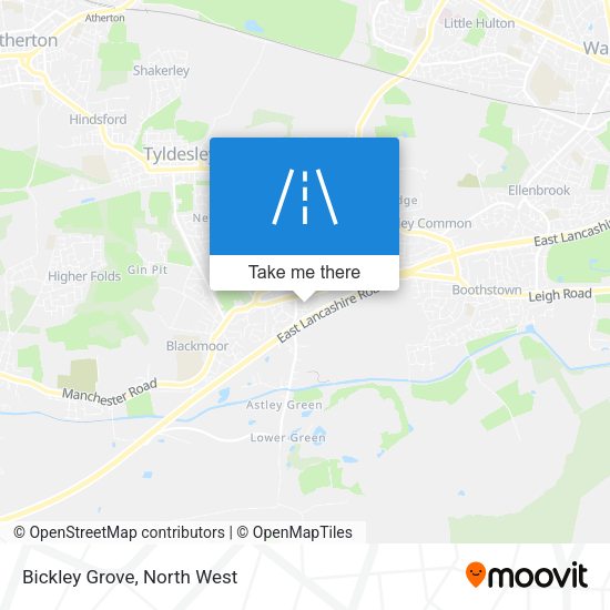 Bickley Grove map