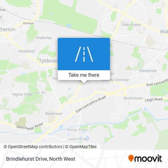 Brindlehurst Drive map