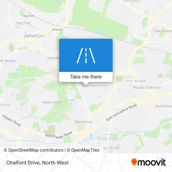 Chalfont Drive map