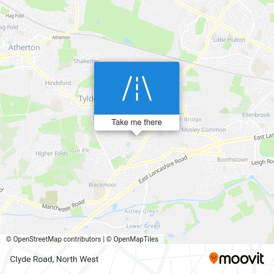 Clyde Road map