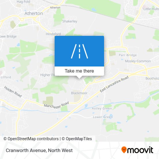 Cranworth Avenue map