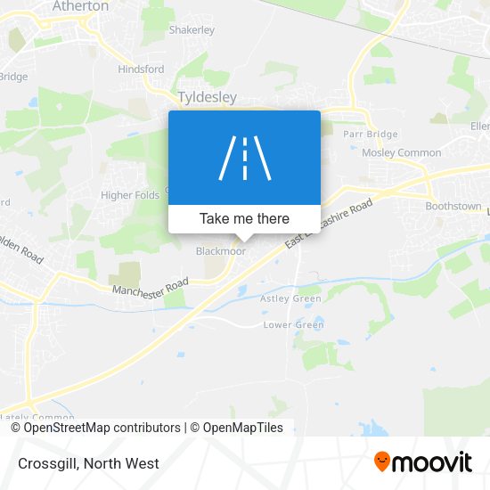 Crossgill map
