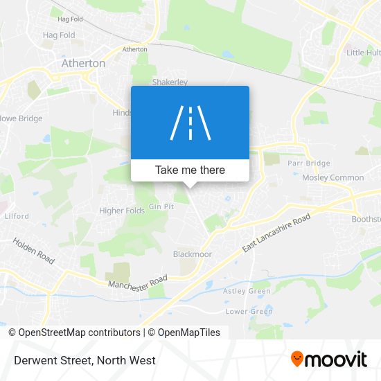 Derwent Street map