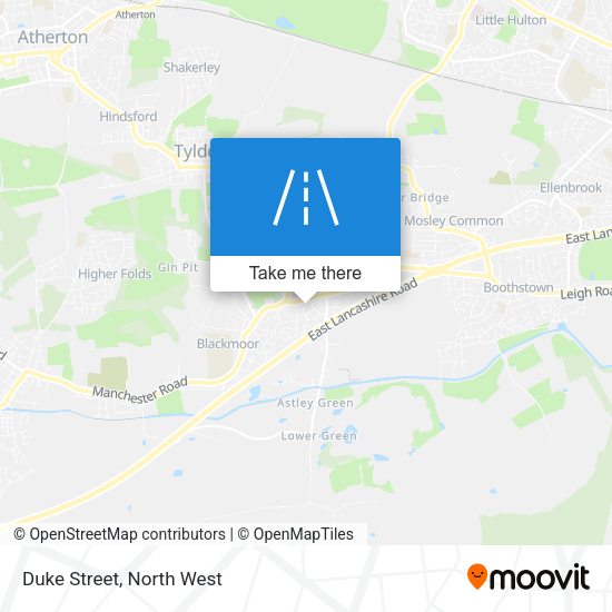 Duke Street map
