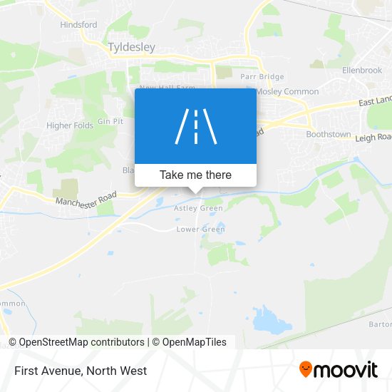 First Avenue map