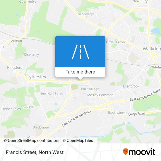 Francis Street map