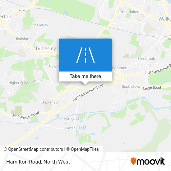Hamilton Road map