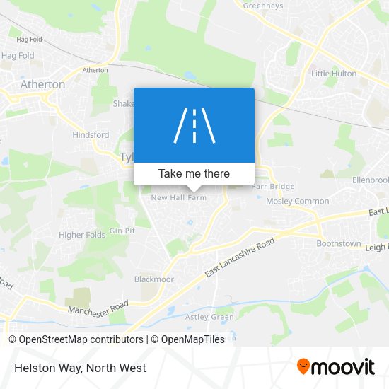 Helston Way map