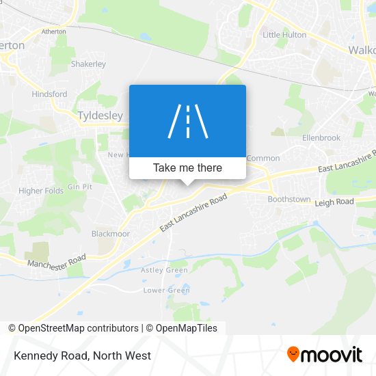 Kennedy Road map