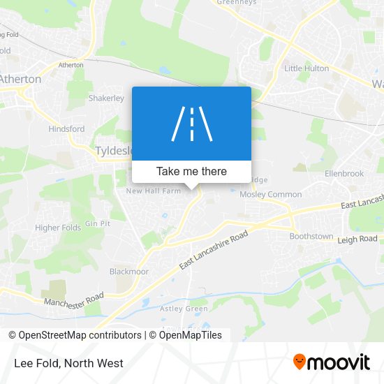 Lee Fold map