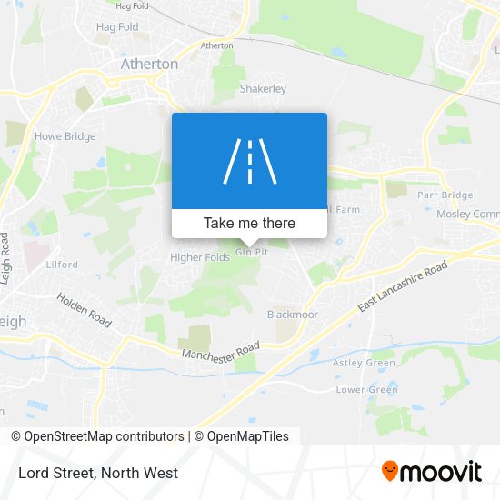 Lord Street map