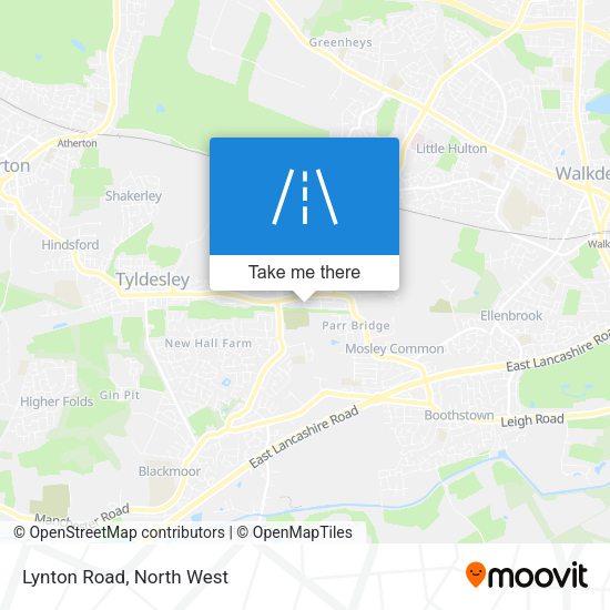 Lynton Road map