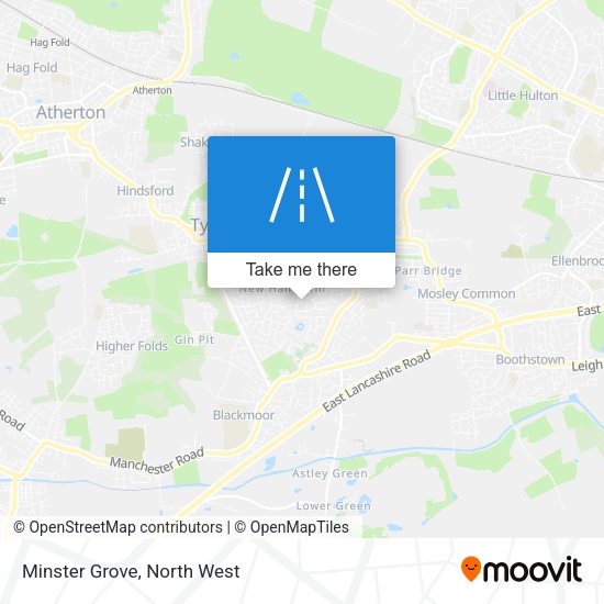 Minster Grove map