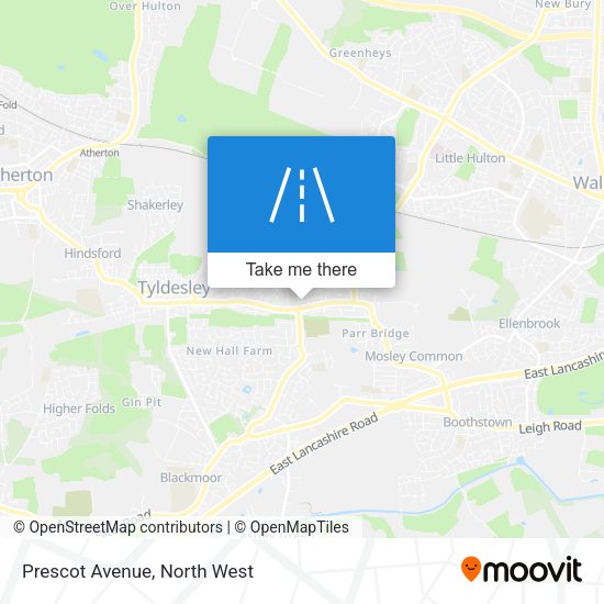 Prescot Avenue map